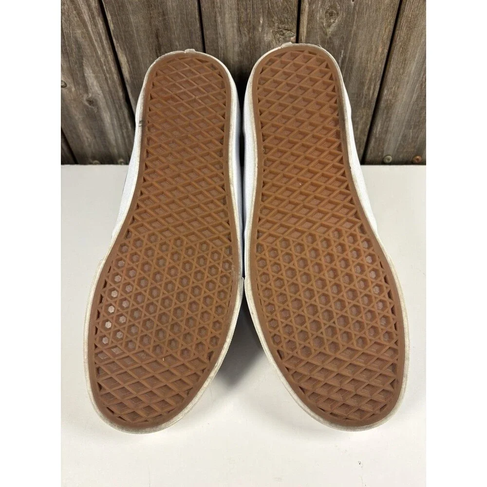 Vans Deluxe Comfort Ortholite Mens Sneaker Shoes Sz 10.5 Brown Skate Shoe